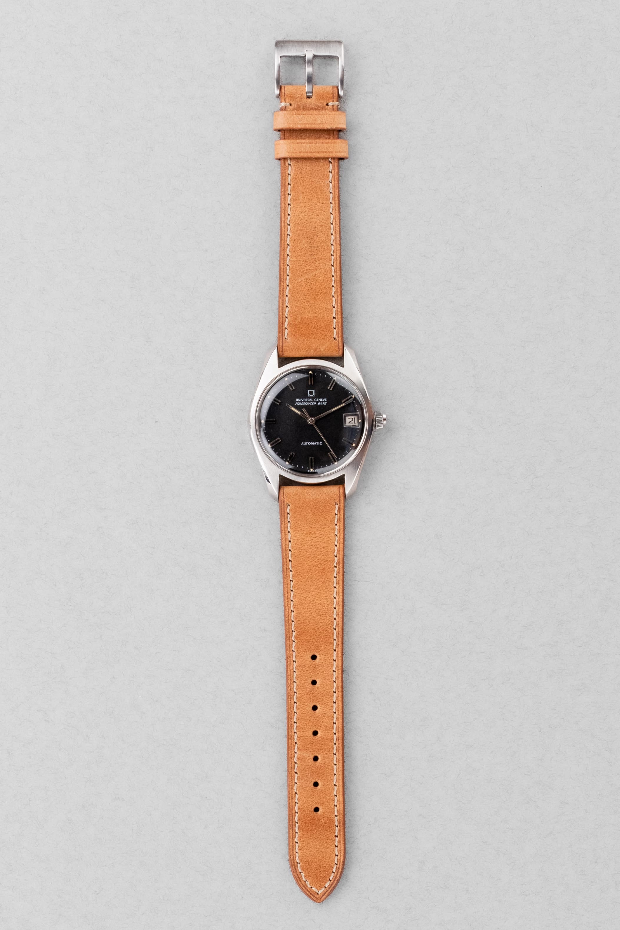 UQWJ Universal Genève Polerouter Date Micro-Rotor ref. 869115/06 — 1966-1967년 - 전체