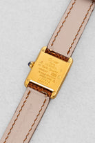 VF5Q Cartier Tank Must Quartz Lady « White Roman Columns » - Back