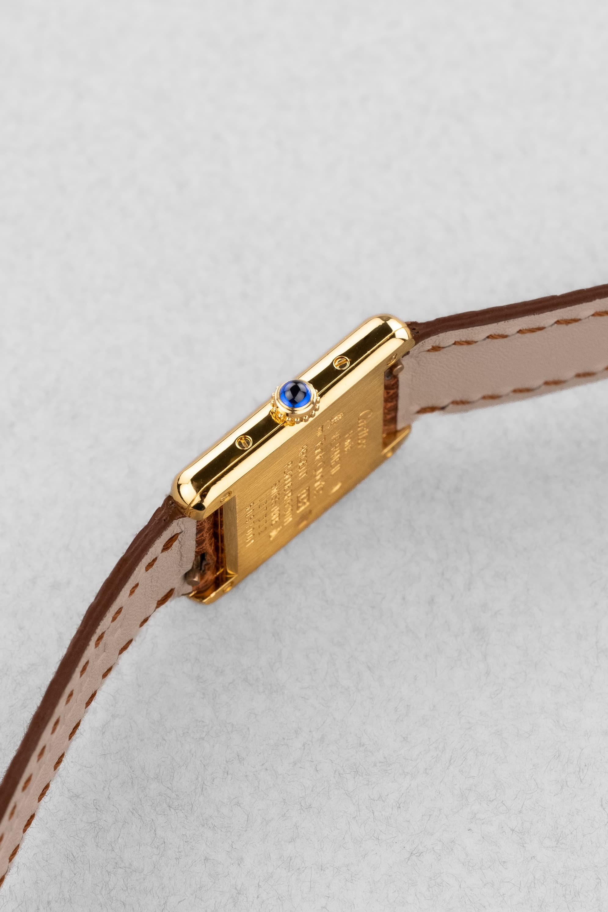 VF5Q Cartier Tank Must Quartz Lady « White Roman Columns » - Right side