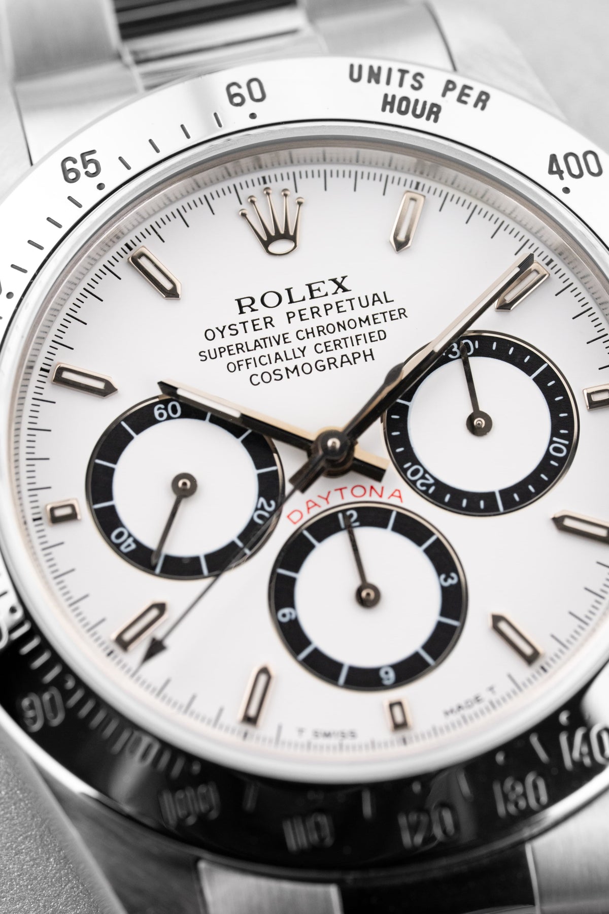 VHKU Rolex Cosmograph Daytona「Zenith」型號 16520 白色字盤，1993-1994 年——Full Set - 錶盤