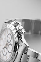 VHKU Rolex Cosmograph Daytona「Zenith」型號 16520 白色字盤，1993-1994 年——Full Set - 特寫