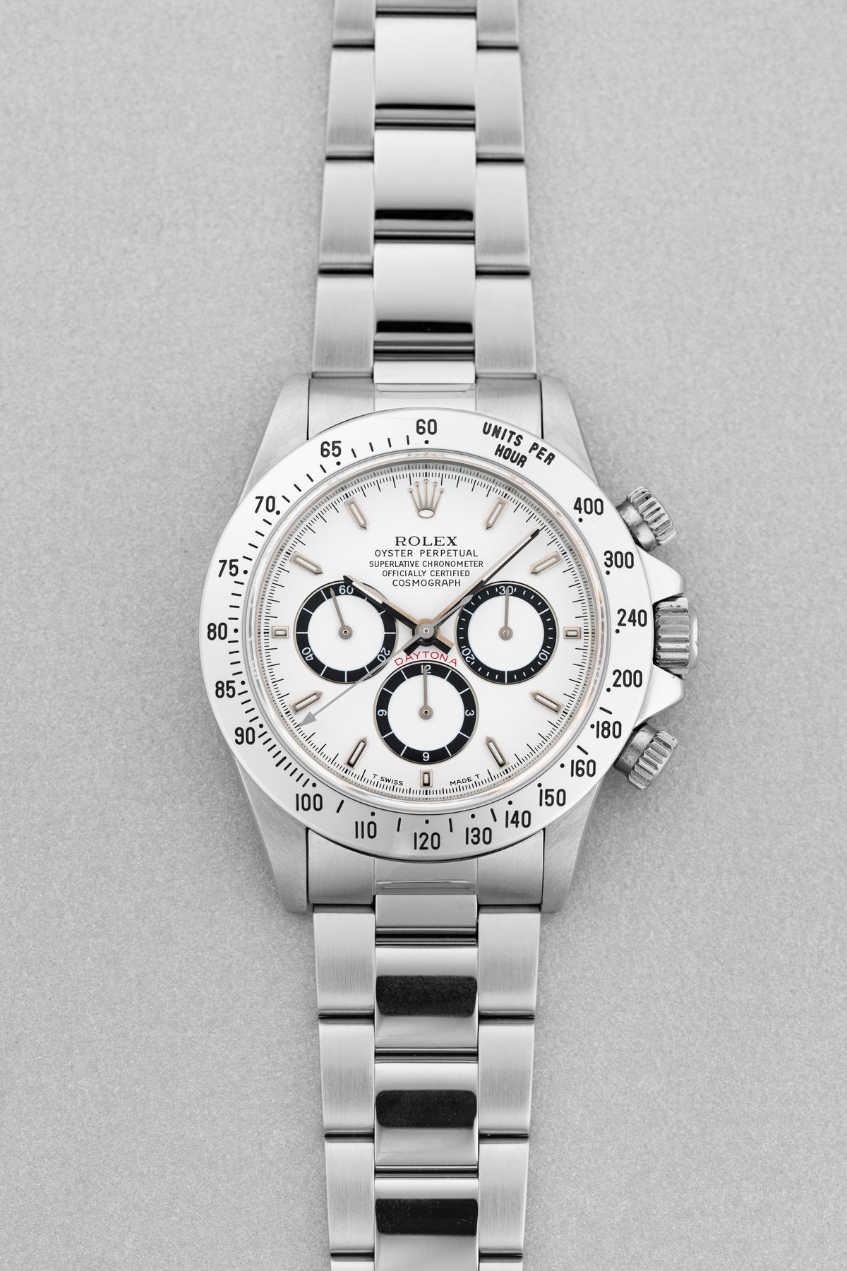 VHKU Rolex Cosmograph Daytona「Zenith」型號 16520 白色字盤，1993-1994 年——Full Set - 正面