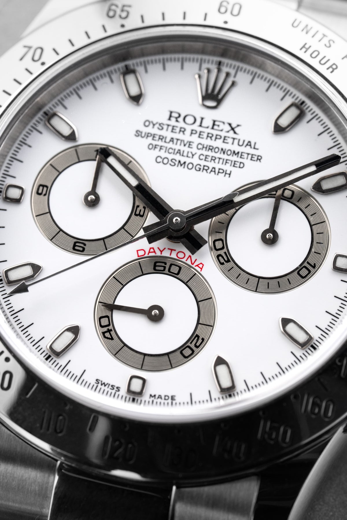 VJLY 2004 Rolex Cosmograph Daytona Ref. 116520 – White Dial - Dial