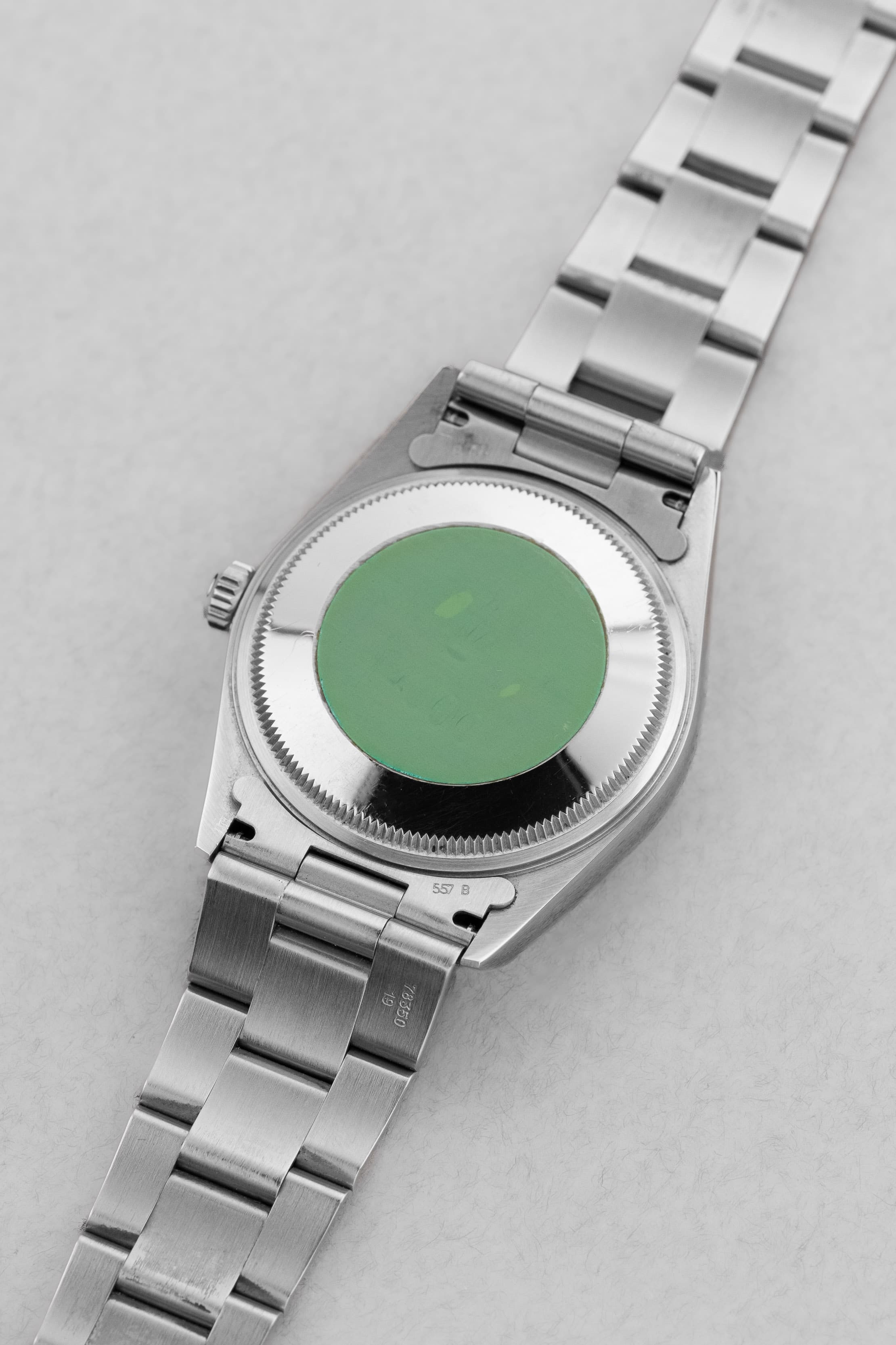 VKYF Rolex Air-King réf. 14000 de 1999 – Cadran bleu « Explorer 3-6-9 » - Back