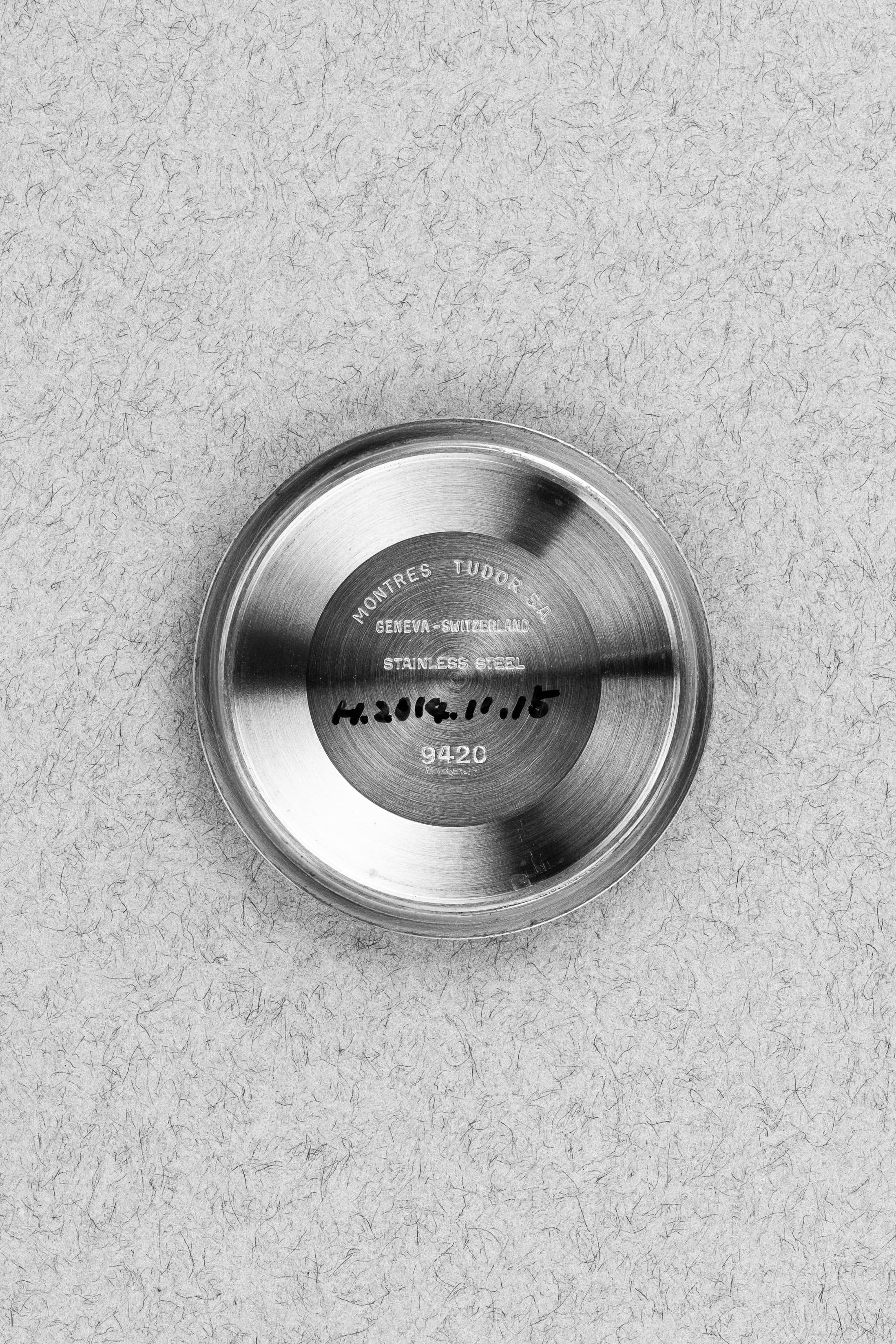 VPY2 Rare Tudor 94210 « Big Block Monte-Carlo » de 1988 – Jamais polie ! - Inside case back