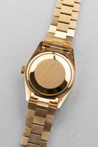 WJ8H Superba Rolex Datejust ref. 16018 in oro giallo del 1983 – Quadrante Onyx «SWISS Only» - Retro