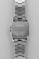 WXQP Cartier Santos Galbée XL réf. 2823 en acier de 2017 – Full Set - Back