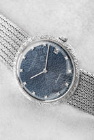 X47E Exceptionnelle Audemars Piguet Fleurs Bleues en or blanc et diamants, probablement unique, Automatique Cal. 2121 - Feature