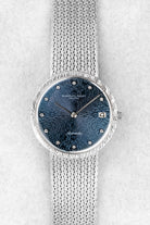 X47E Exceptionnelle Audemars Piguet Fleurs Bleues en or blanc et diamants, probablement unique, Automatique Cal. 2121 - Front