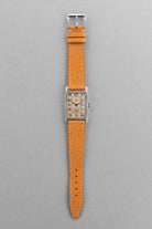 XRCC Superb and Rare Rectangular Omega “Jumbo” in Silver, circa 1929 - Overview