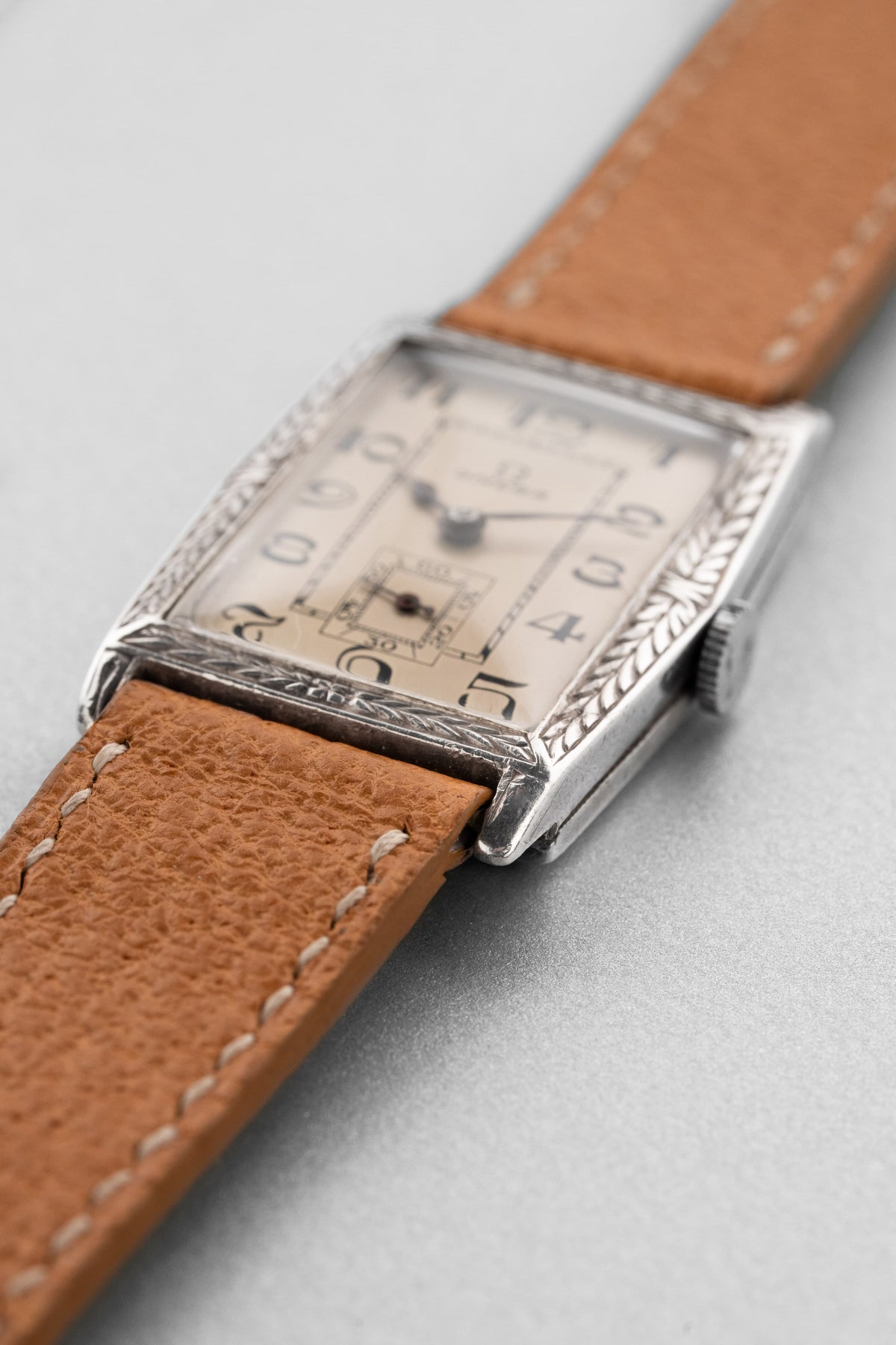 XRCC Superb and Rare Rectangular Omega “Jumbo” in Silver, circa 1929 - Right side