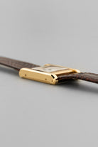 Y2PF Cartier Tank Normale Ref. 78093 in Yellow Gold, circa 1975 – “PARIS” Dial - Left side