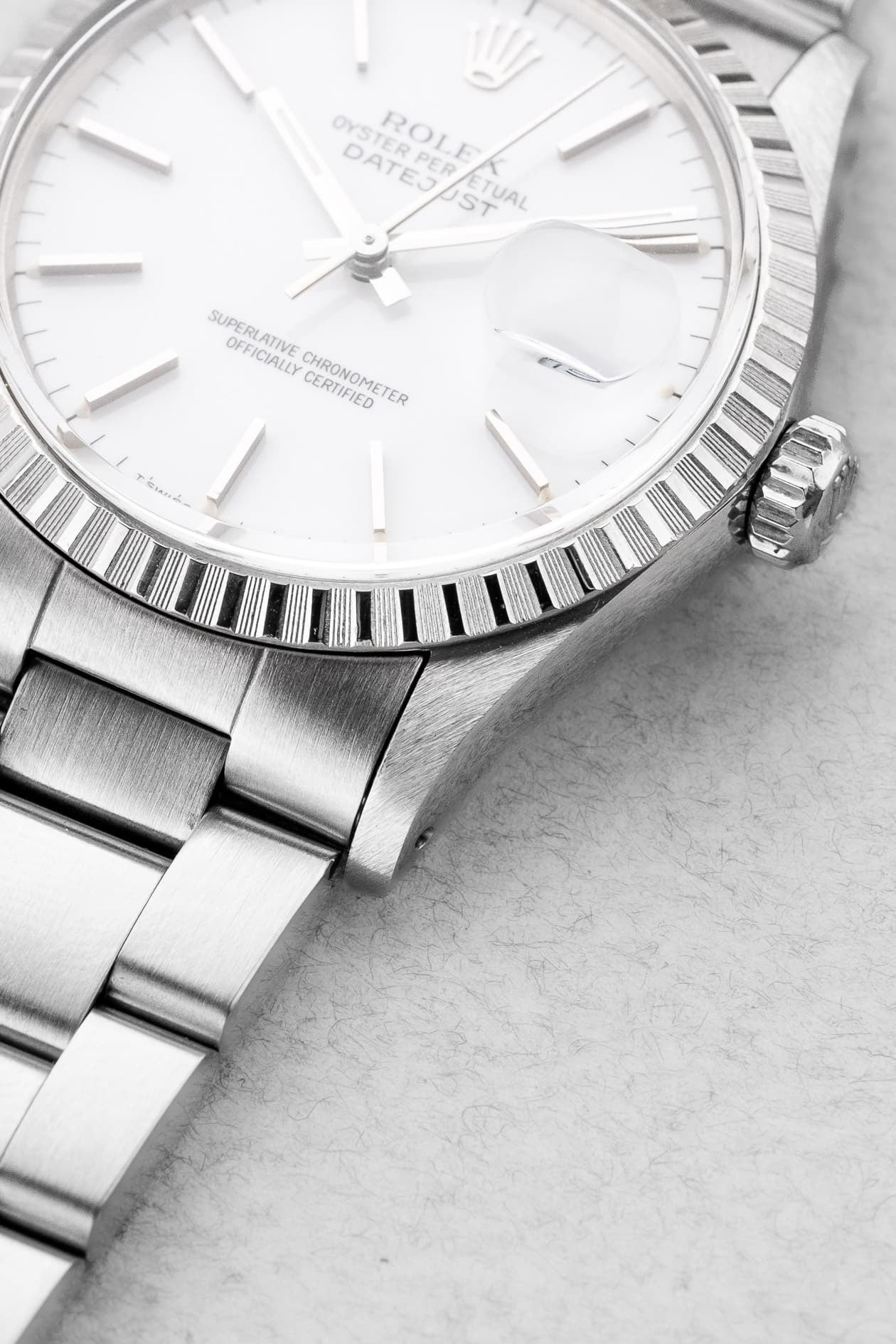 YJMW Rolex Datejust réf. 16030 de 1988 – Cadran « Porcelaine » + Garantie d'origine - Feature