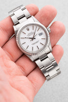 YJMW Rolex Datejust réf. 16030 de 1988 – Cadran « Porcelaine » + Garantie d'origine - Wristshot