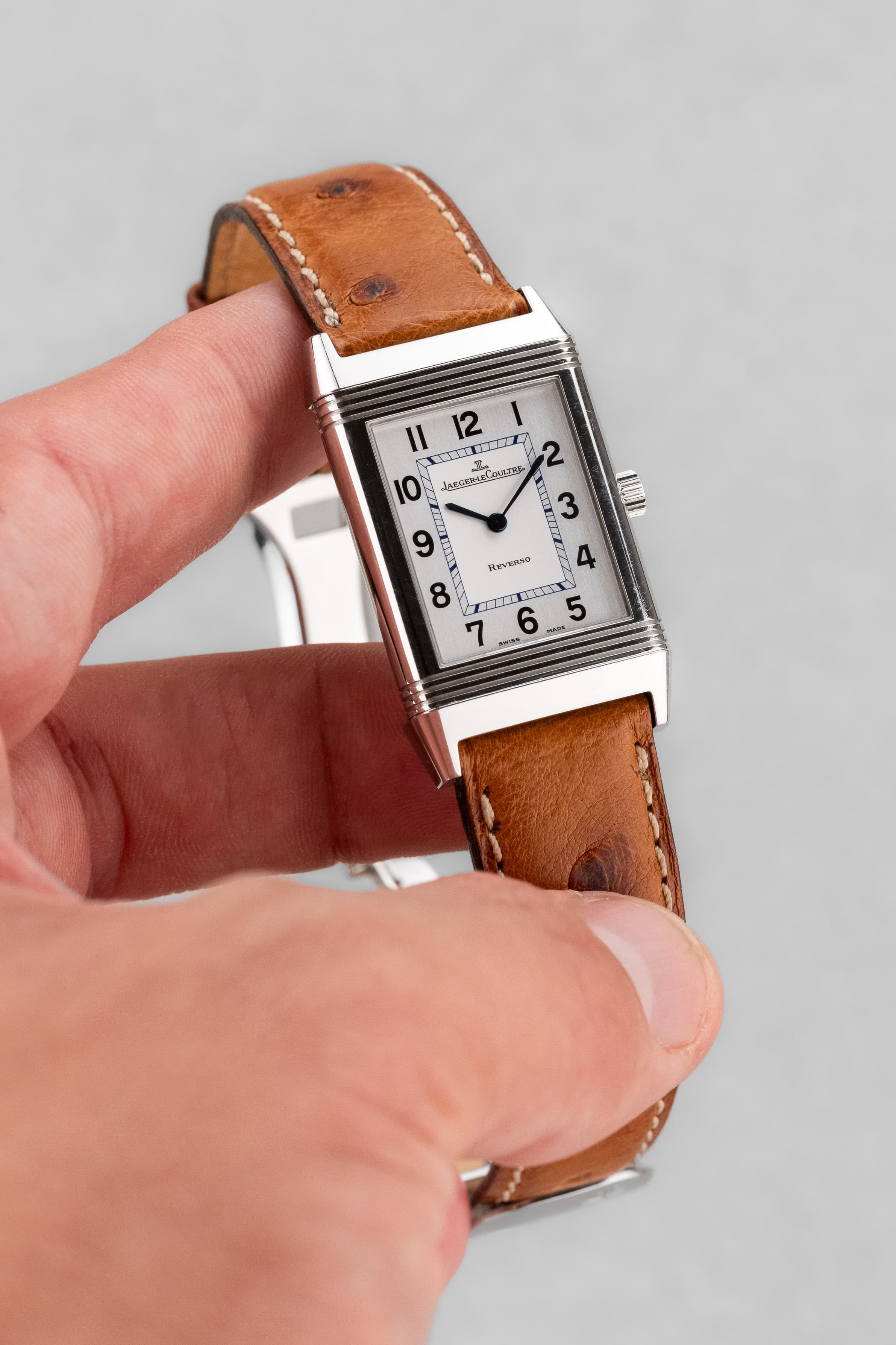 YJRZ Jaeger-LeCoultre Reverso « Classique Medium » Quartz en acier, réf. 251.84.10/252.8.08 - Lifestyle