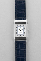 YT6N Jaeger-LeCoultre Reverso “Classique Medium” Quartz in Steel, Ref. 250.8.08 - Front