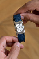 YT6N Jaeger-LeCoultre Reverso “Classique Medium” Quartz in Steel, Ref. 250.8.08 - Lifestyle