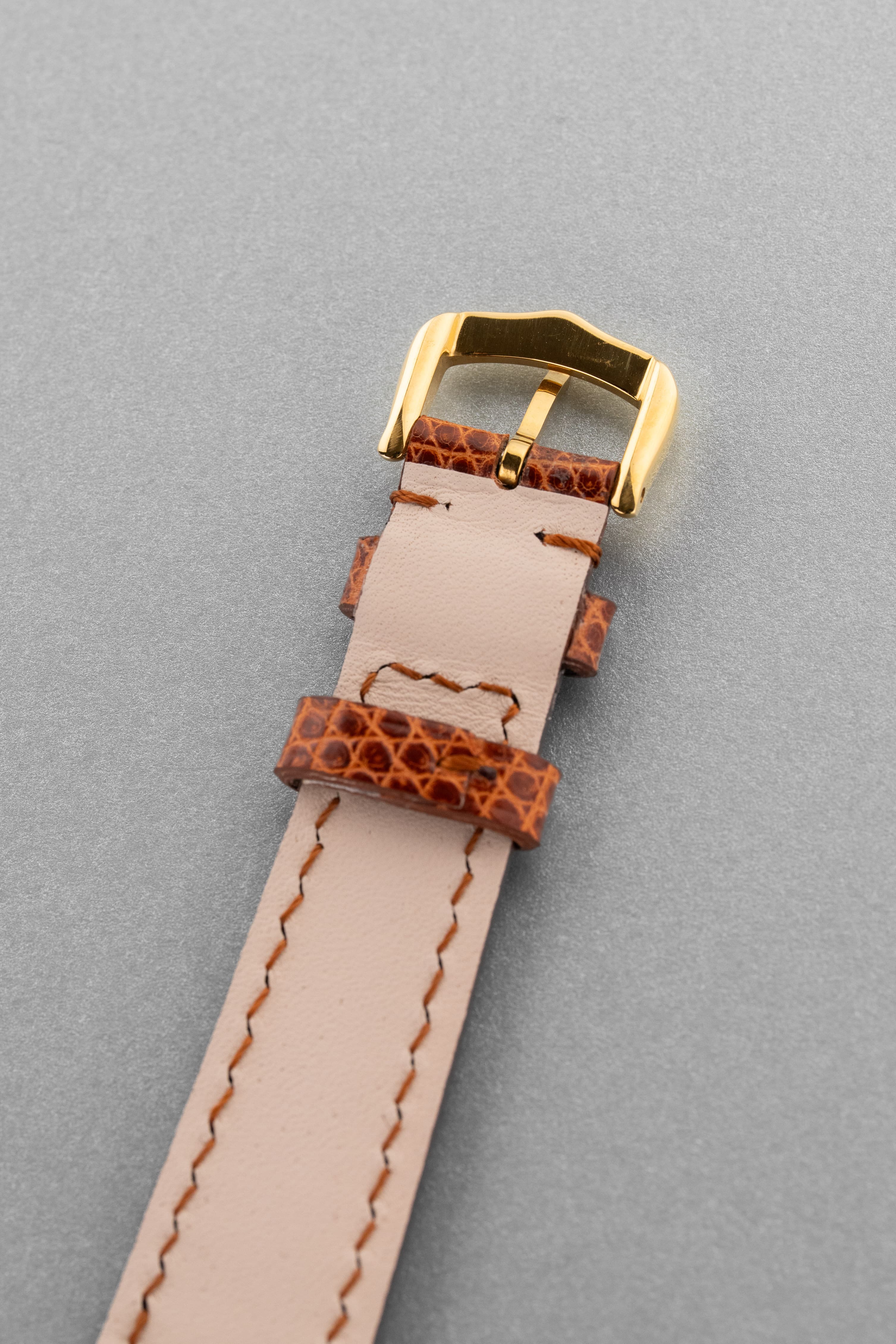 YX8X Cartier Tank Must Mécanique GM 6 « Wood/Turtle/Tortoiseshell Dial » - Buckle Inside