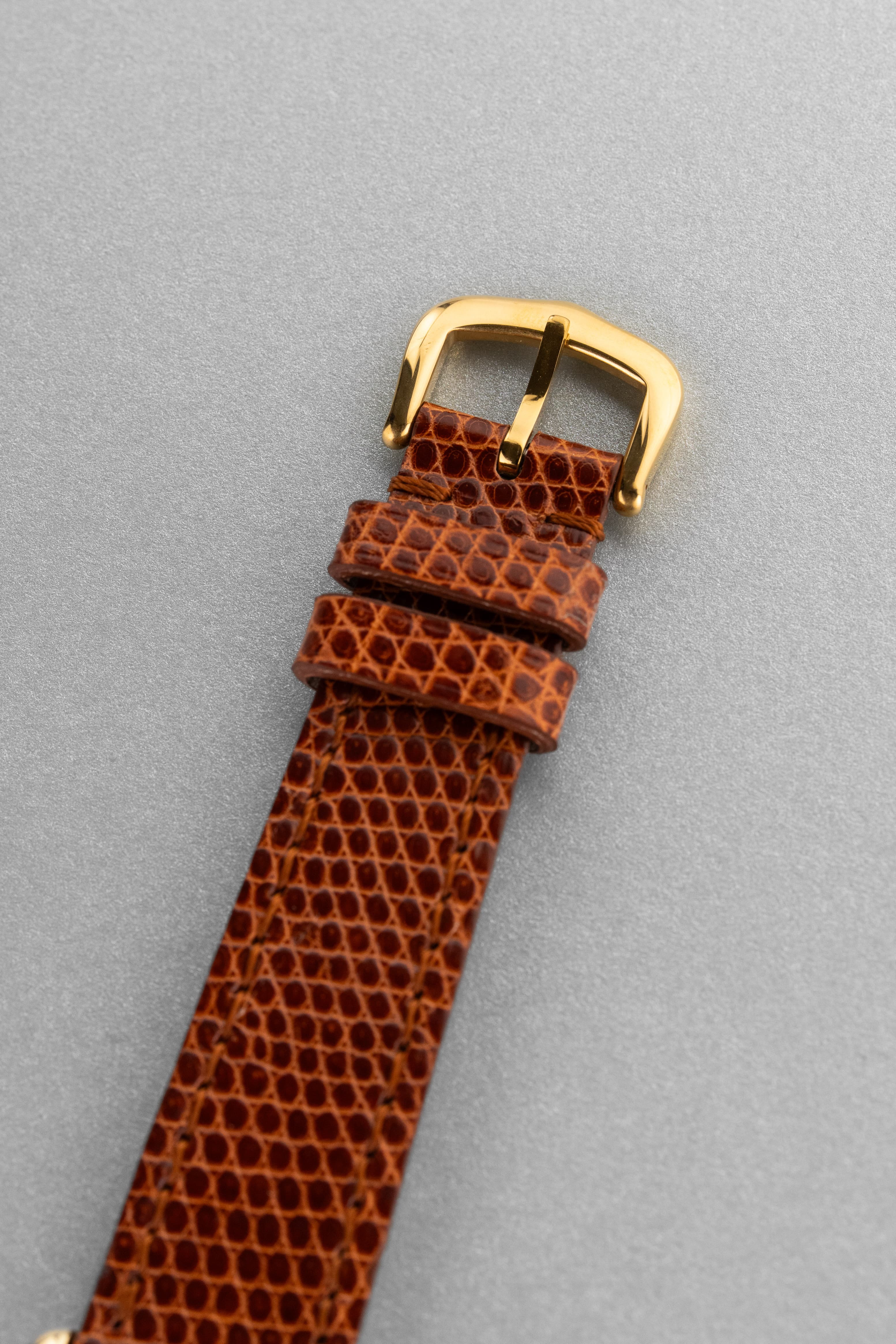 YX8X Cartier Tank Must Mécanique GM 6 « Wood/Turtle/Tortoiseshell Dial » - Buckle Outside
