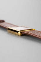 YX8X Cartier Tank Must Mécanique GM 6 “Wood/Turtle/Tortoiseshell Dial” - Left side