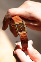 YX8X Cartier Tank Must Mécanique GM 6 “Wood/Turtle/Tortoiseshell Dial” - Lifestyle