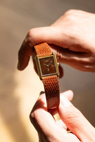 YX8X Cartier Tank Must Mécanique GM 6 “Wood/Turtle/Tortoiseshell Dial” - Lifestyle