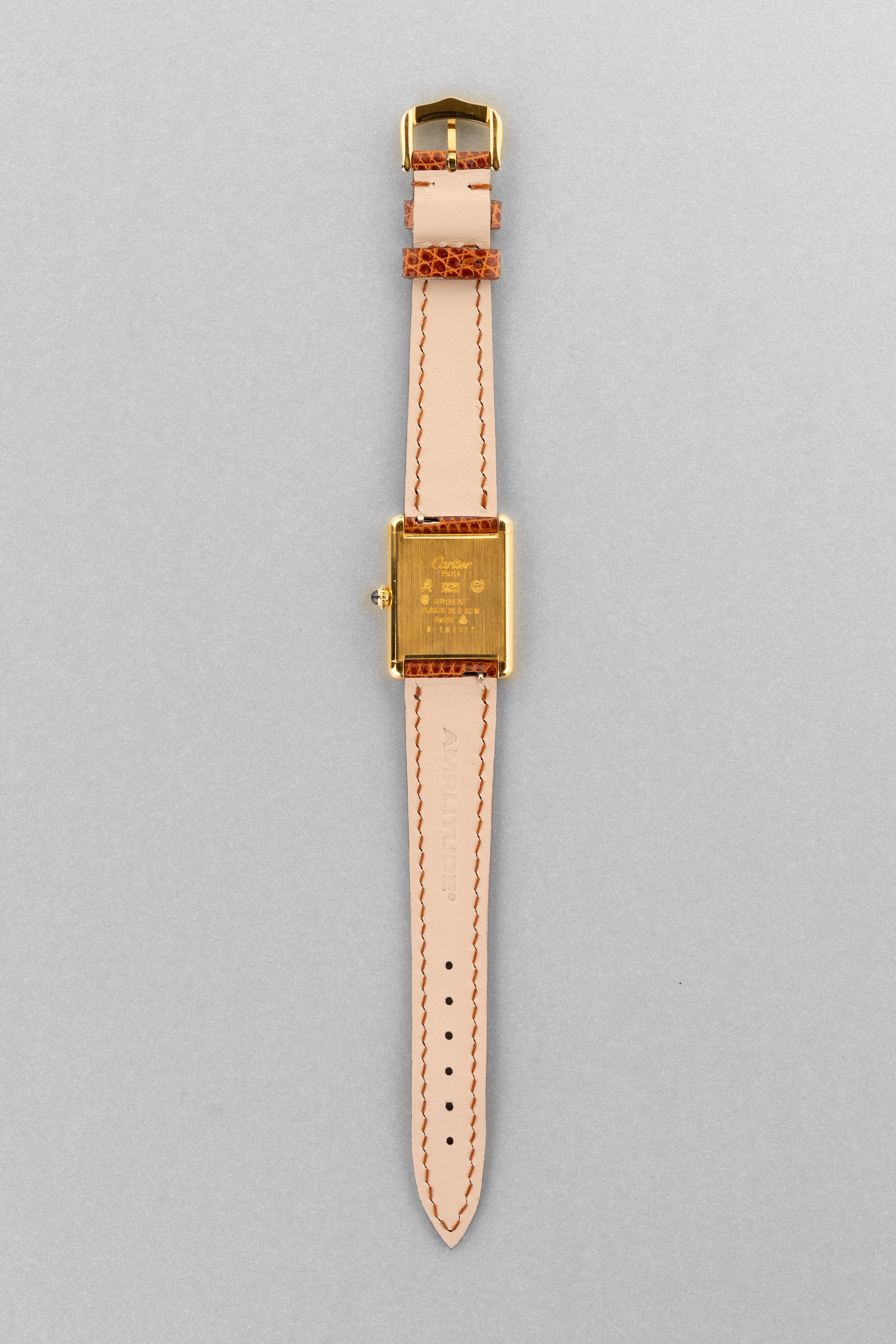 YX8X Cartier Tank Must Mécanique GM 6 « Wood/Turtle/Tortoiseshell Dial » - Overview