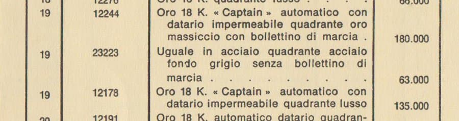 Z3DV Zenith Captain De Luxe Chronomètre Automatic en or jaune de 1970 - Vintage Ad