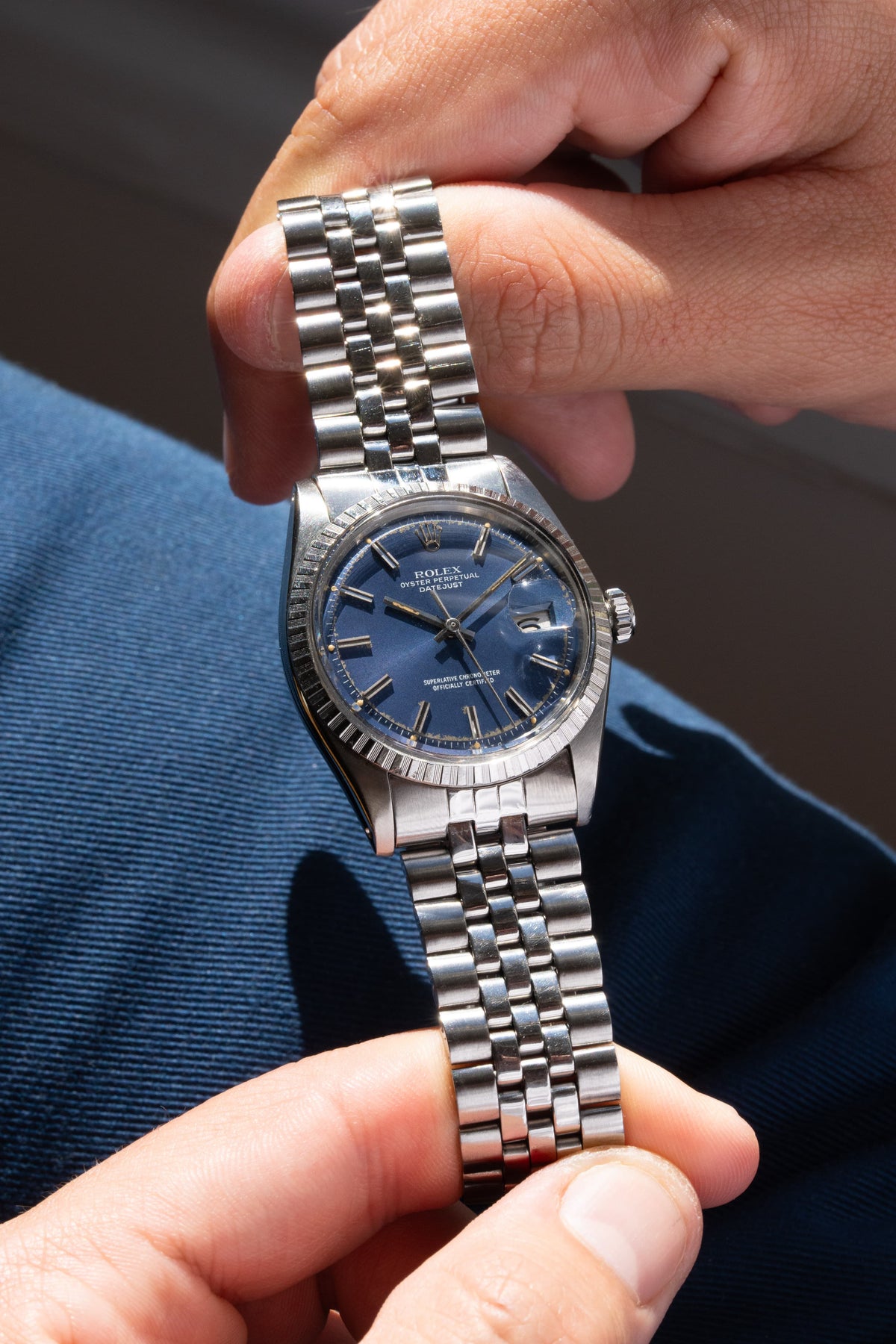 ZAG9 Rolex Datejust ref. 1603 ステンレススチール、1973年製 – ダイヤル「Bleu Sigma」 - ライフスタイル