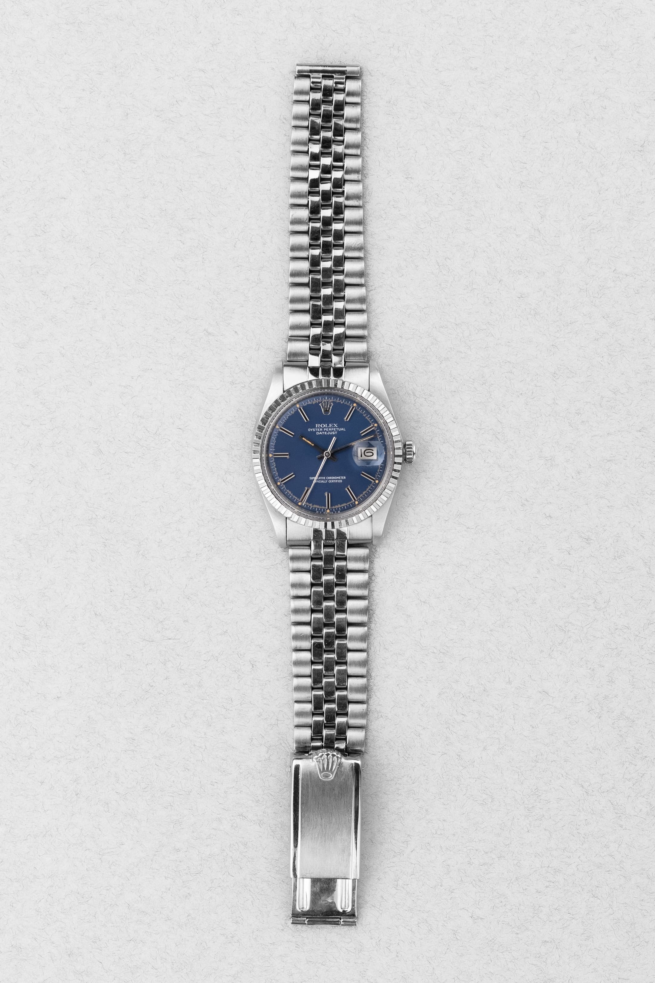ZAG9 Rolex Datejust réf. 1603 en acier de 1973 – Cadran « Bleu Sigma » - Overview