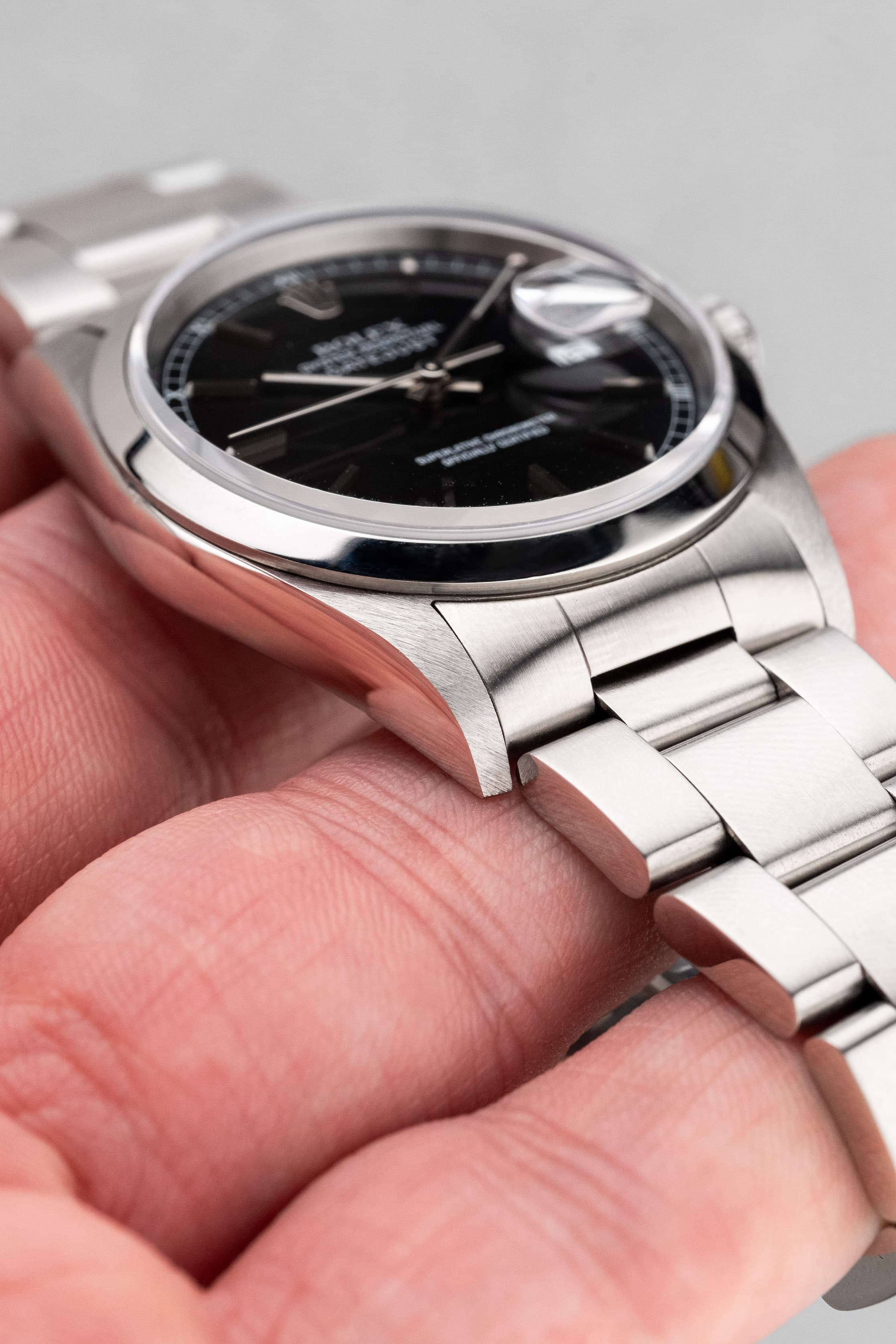 ZXSC Rolex Datejust 16200 Noire de 2002 - Feature