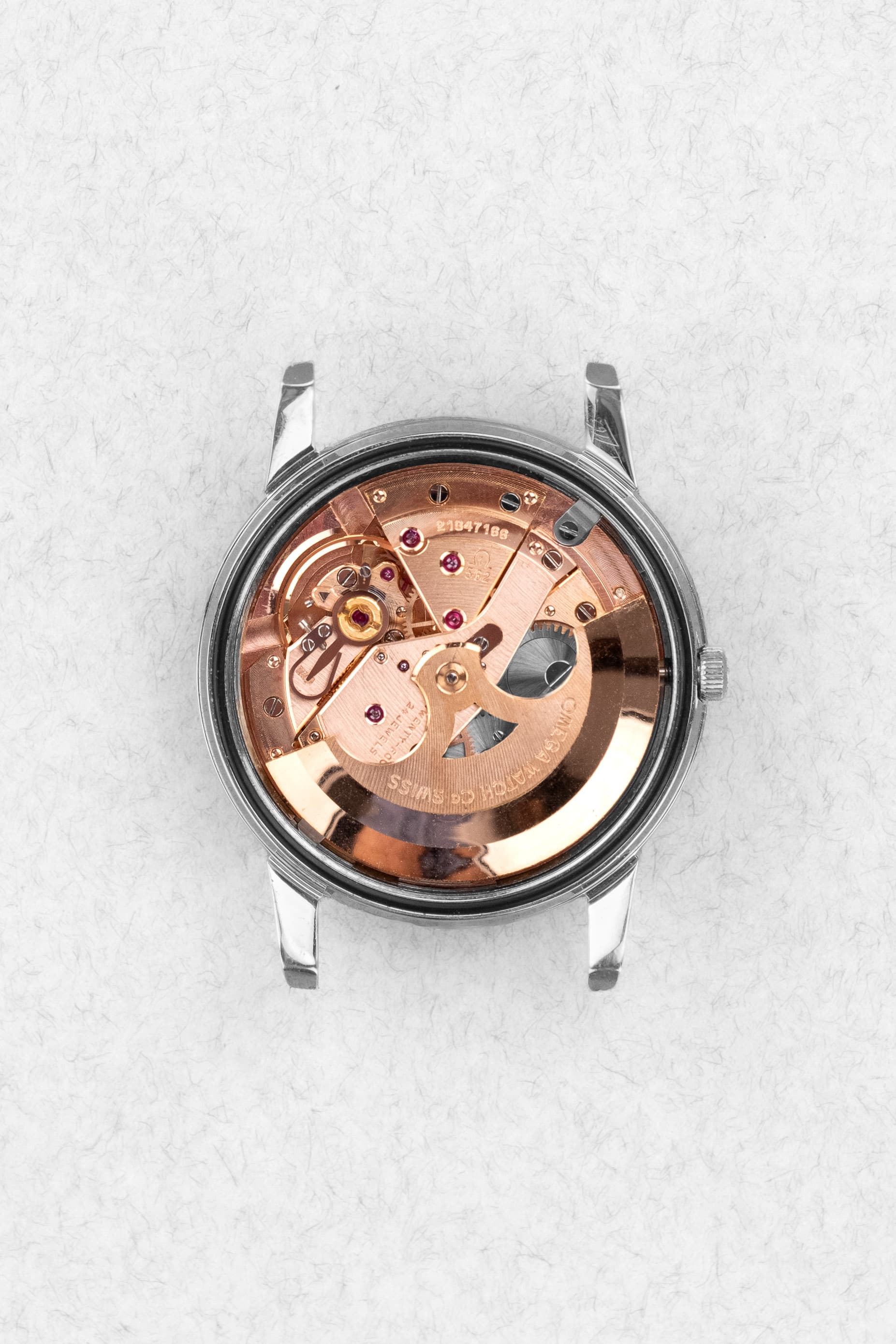 TAPH Omega Seamaster Automatic réf. 166.003 de 1964 – « 6-9-12 Art Déco » - Movement